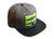 Grey & Lime Snapback